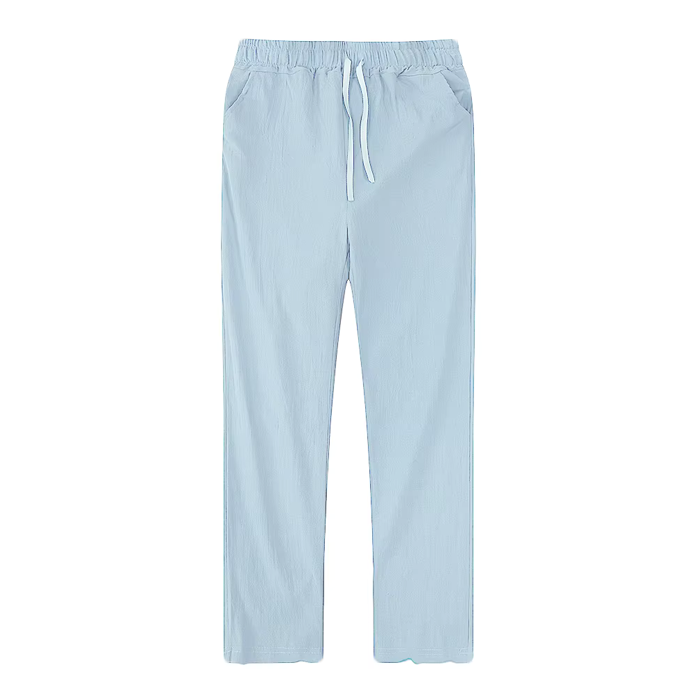 Linen-Cotton Regular Fit Pants