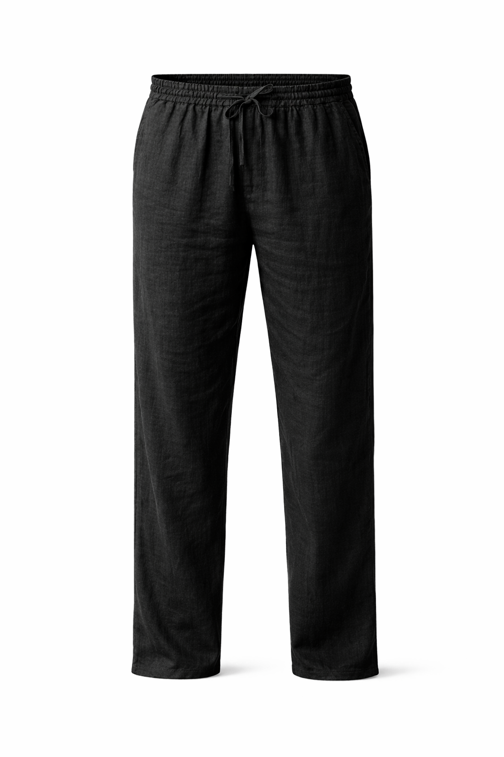Linen-Cotton Relaxed Fit Pants