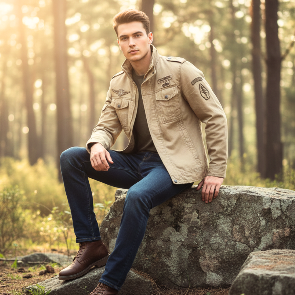 Cotton Military Tactical Jacket